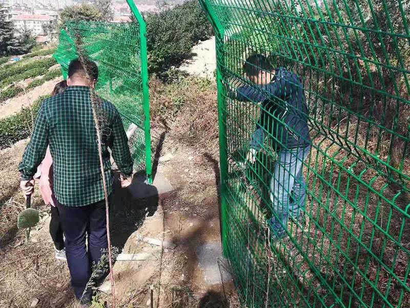 防護網安裝保護美麗嶗山